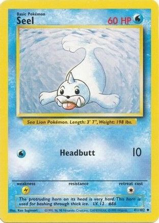 [PKM] Seel (41/102) [Base Set Unlimited]