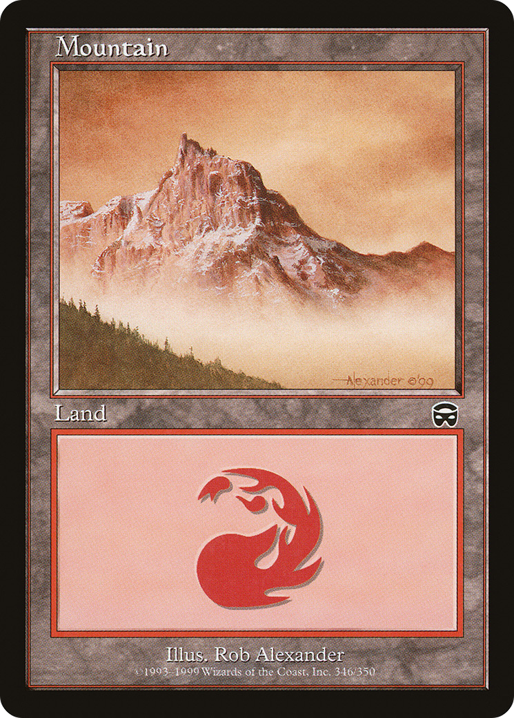 {B}[MMQ 346] Mountain (346) [Mercadian Masques]