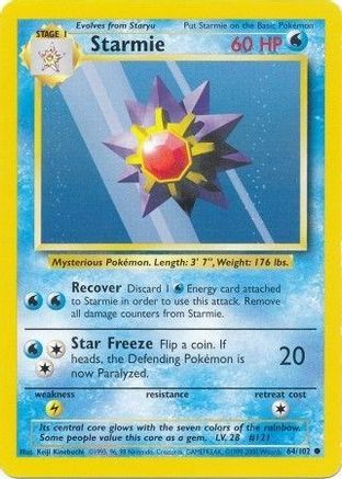 [PKM] Starmie (64/102) [Base Set Unlimited]