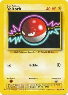 [PKM] Voltorb (67/102) [Base Set Unlimited]