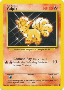 [PKM] Vulpix (68/102) [Base Set Unlimited]