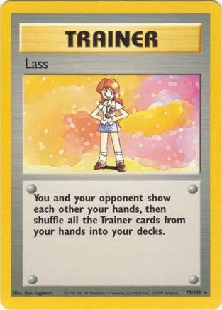 [PKM] Lass (75/102) [Base Set Unlimited]