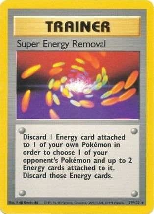 [TR] Super Energy Removal (79/102) [Base Set Unlimited]
