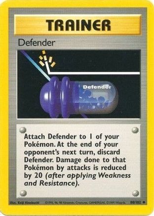 [PKM] Defender (80/102) [Base Set Unlimited]