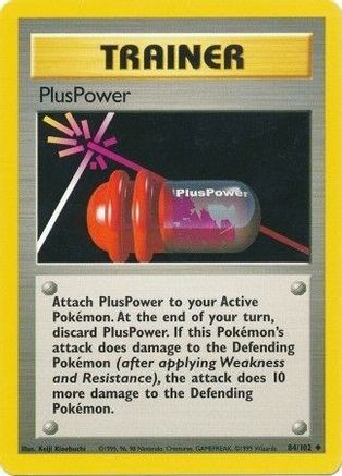 [PKM] PlusPower (84/102) [Base Set Unlimited]