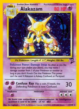 [PKM] Alakazam (1/130) [Base Set 2]
