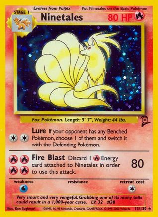 [PKM-R] Ninetales (13/130) [Base Set 2]