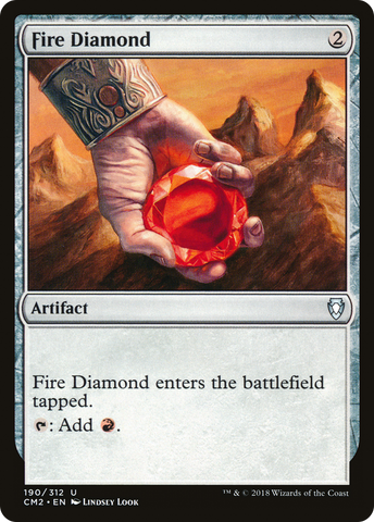 {C} Fire Diamond [Commander Anthology Volume II][CM2 190]