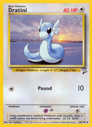 [PKM] Dratini (38/130) [Base Set 2]