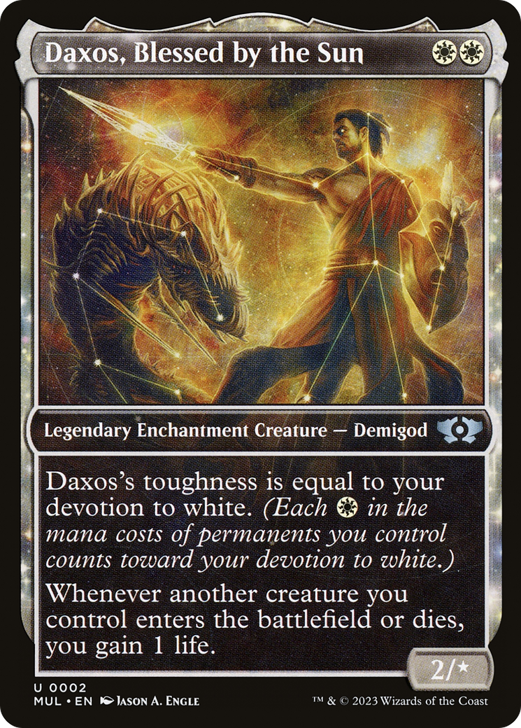 {C} Daxos, Blessed by the Sun [Multiverse Legends][MUL 002]