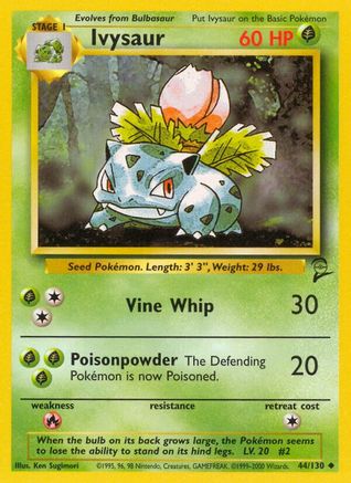 [PKM] Ivysaur (44/130) [Base Set 2]