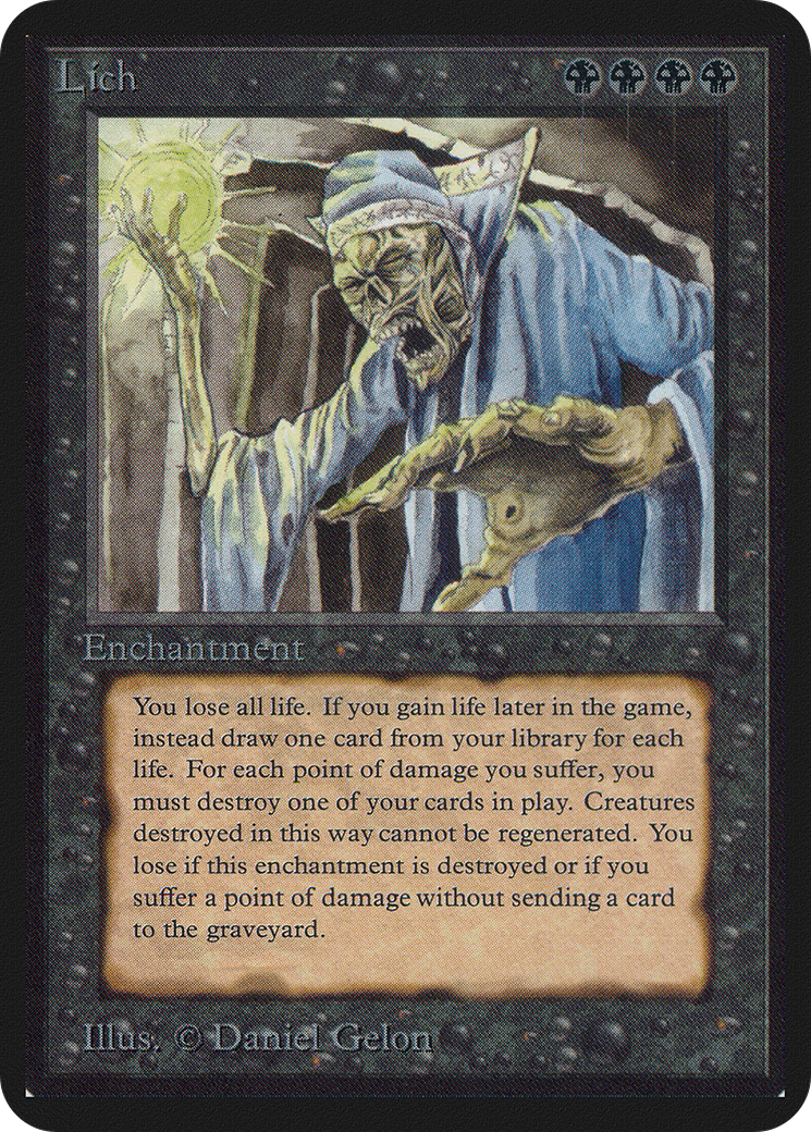 {R} Lich [Alpha Edition][LEA 113]