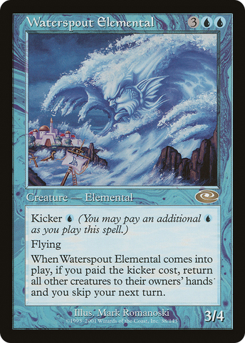 {R} Waterspout Elemental [Planeshift][PLS 038]