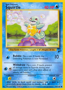 [PKM] Squirtle (93/130) [Base Set 2]