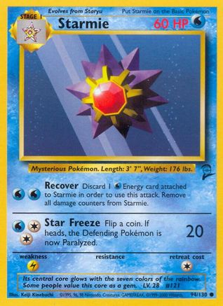 [PKM] Starmie (94/130) [Base Set 2]
