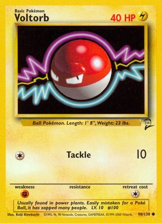 [PKM] Voltorb (98/130) [Base Set 2]