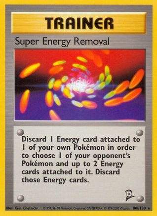 [TR] Super Energy Removal (108/130) [Base Set 2]