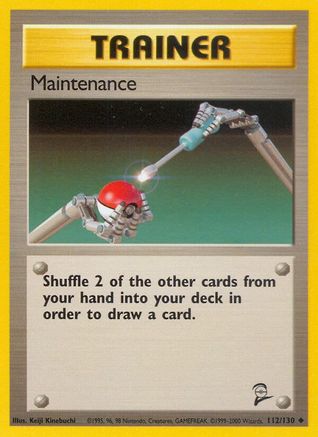 [PKM] Maintenance (112/130) [Base Set 2]