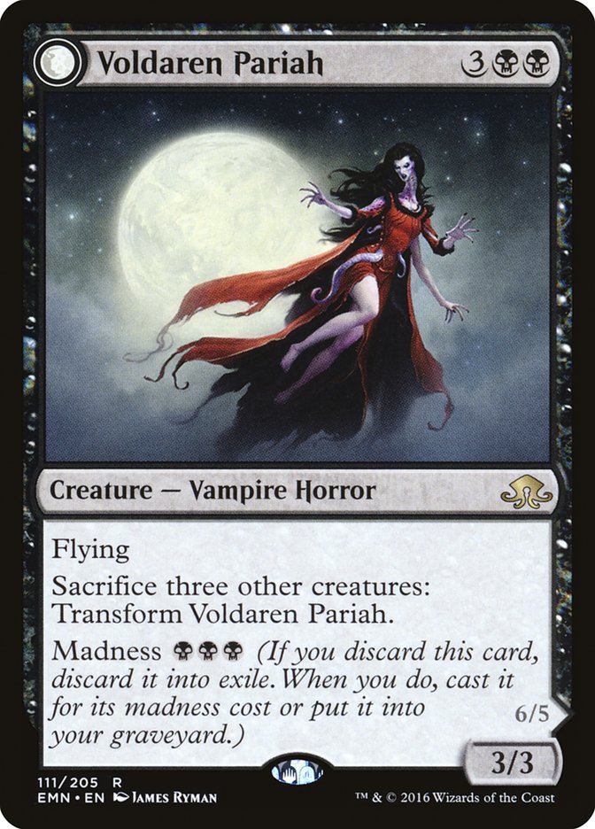 {R} Voldaren Pariah // Abolisher of Bloodlines [Eldritch Moon][EMN 111] - Misty Mountain Games