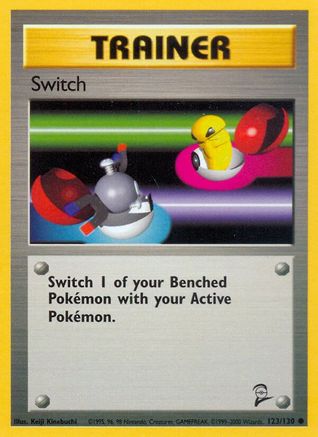 [PKM] Switch (123/130) [Base Set 2]