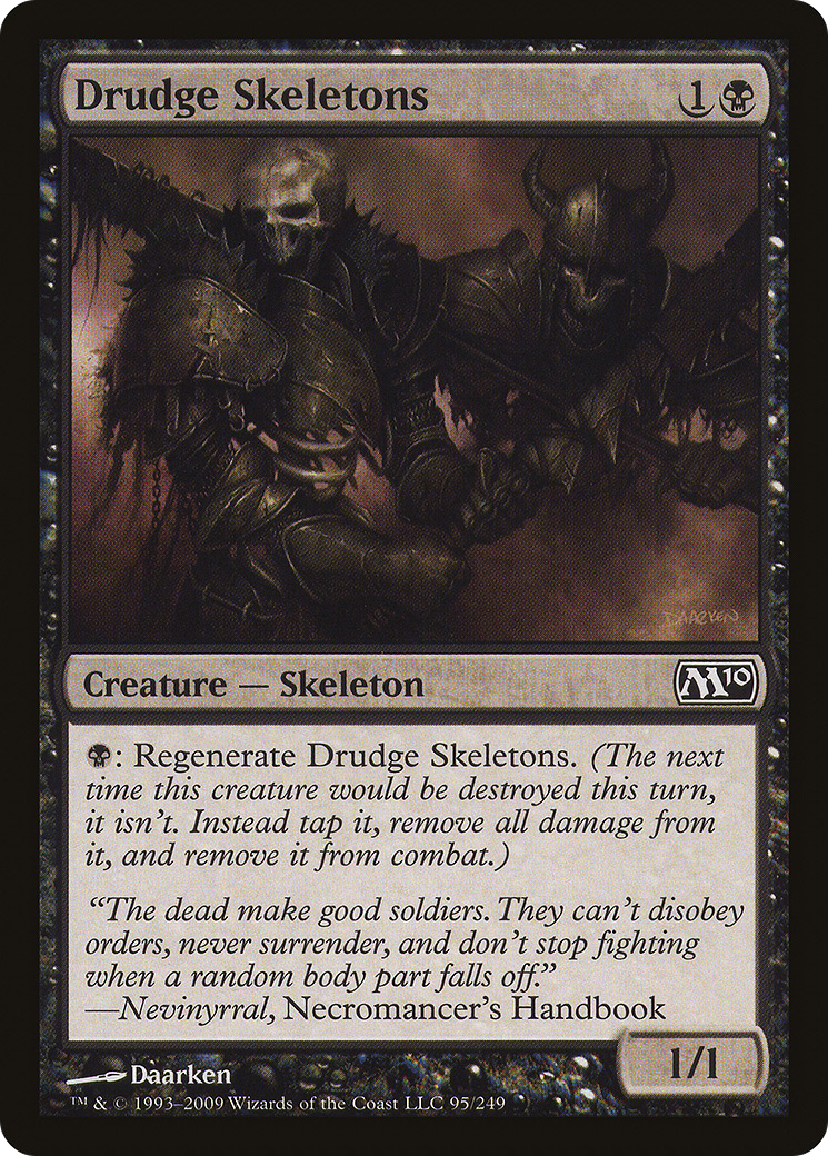 {C} Drudge Skeletons [Magic 2010][M10 095]