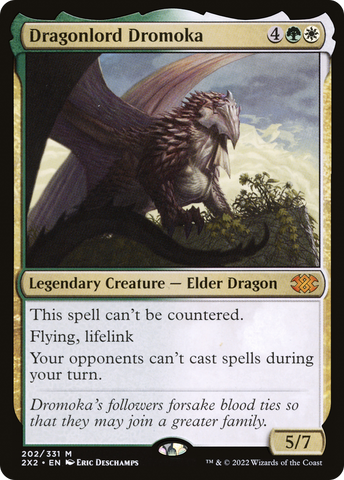 {R} Dragonlord Dromoka [Double Masters 2022][2X2 202]