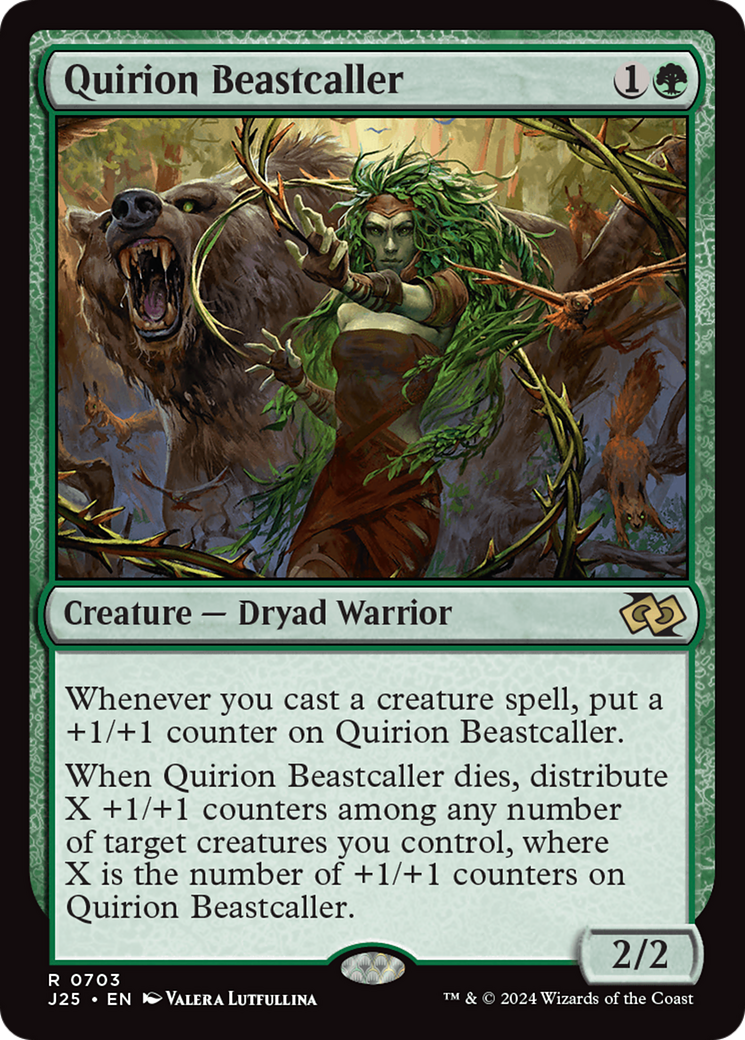 {R} Quirion Beastcaller [Foundations Jumpstart][J25 703]