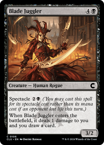 {C} Blade Juggler [Ravnica: Clue Edition][CLU 106]