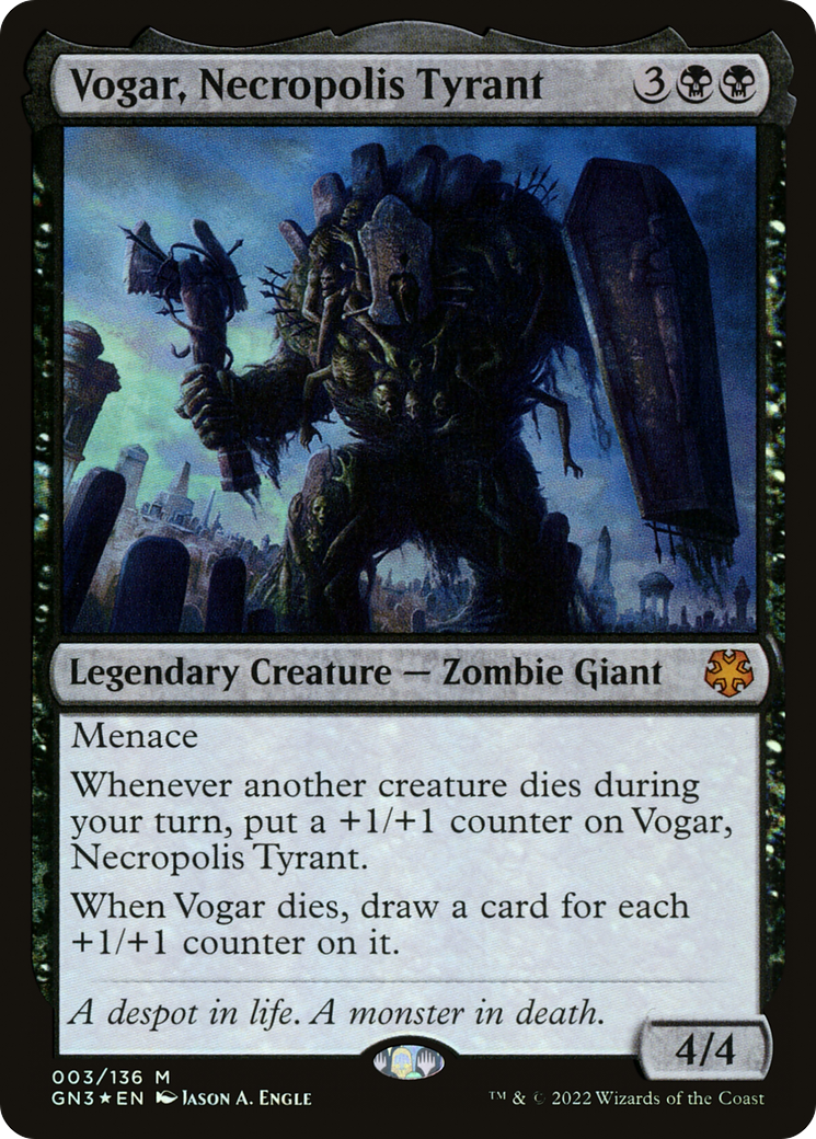 {R} Vogar, Necropolis Tyrant [Game Night 2022][GN3 003]