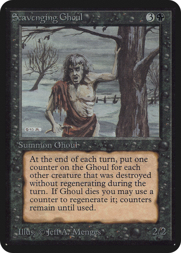 {C} Scavenging Ghoul [Alpha Edition][LEA 126]