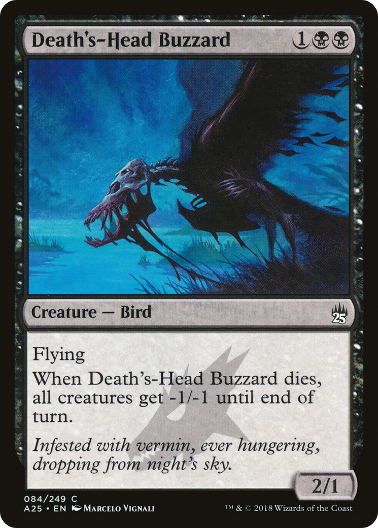 {C} Death's-Head Buzzard [Masters 25][A25 084]