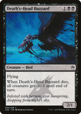 {C} Death's-Head Buzzard [Masters 25][A25 084]
