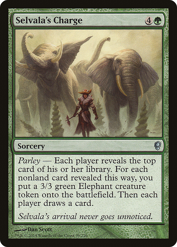 {C} Selvala's Charge [Conspiracy][CNS 039]