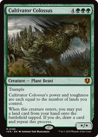 {R} Cultivator Colossus [Innistrad Remastered][INR 190]