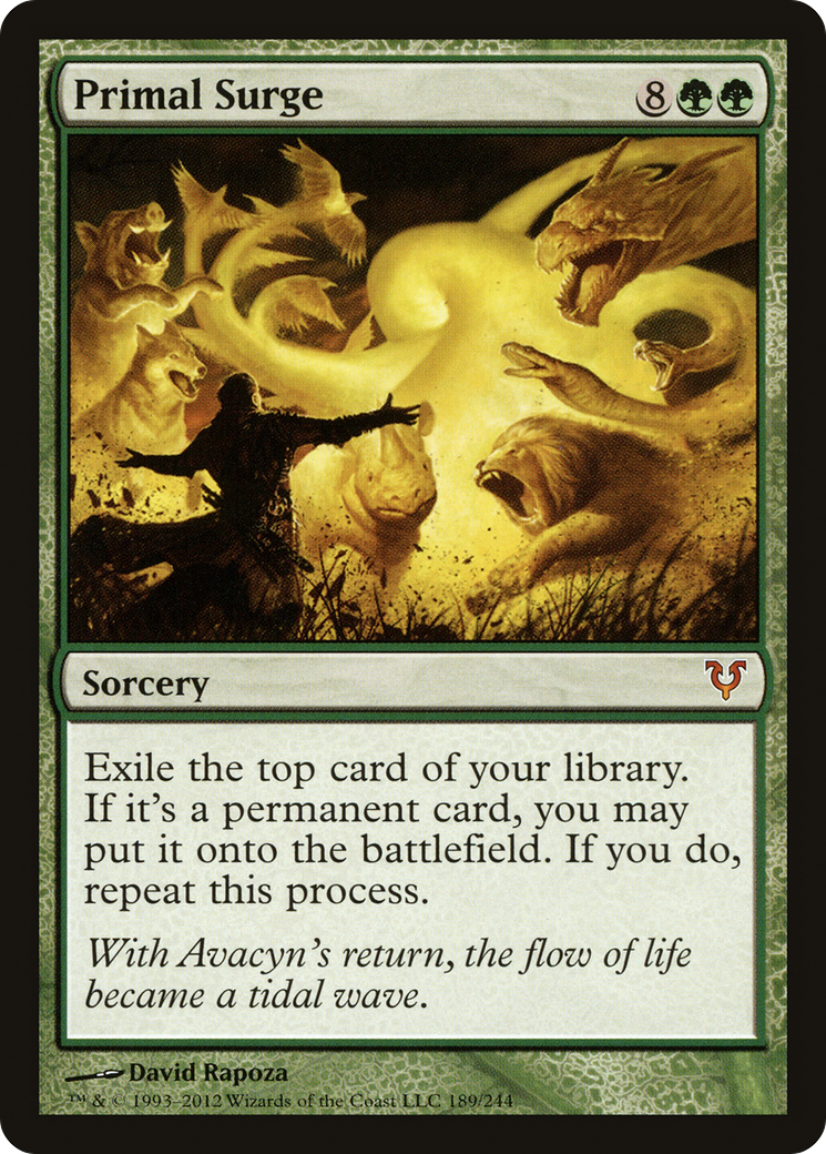 {R} Primal Surge [Avacyn Restored][AVR 189] - Misty Mountain Games