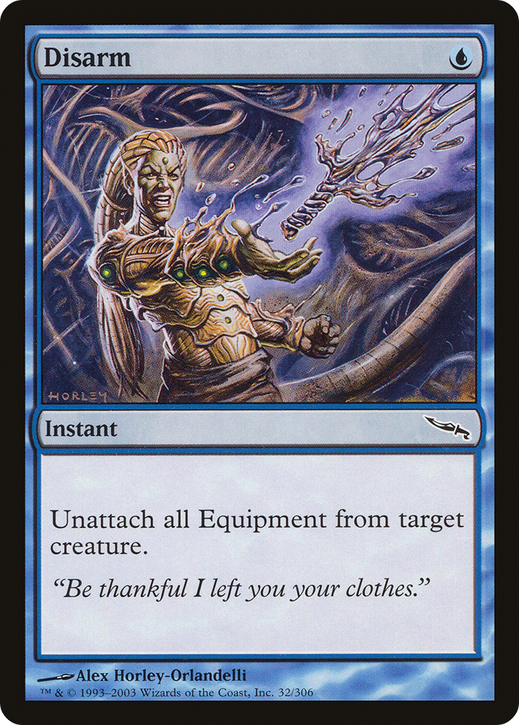 {C} Disarm [Mirrodin][MRD 032]