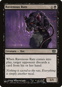 {C} Ravenous Rats [Eighth Edition][8ED 158]