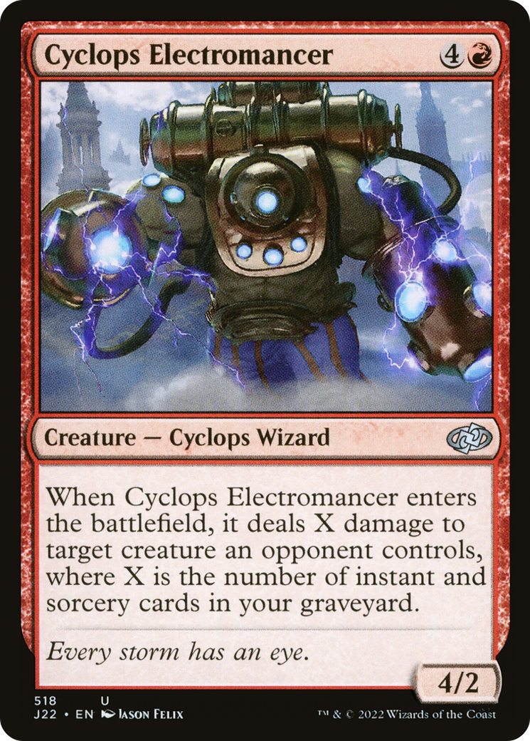 {C} Cyclops Electromancer [Jumpstart 2022][J22 518]