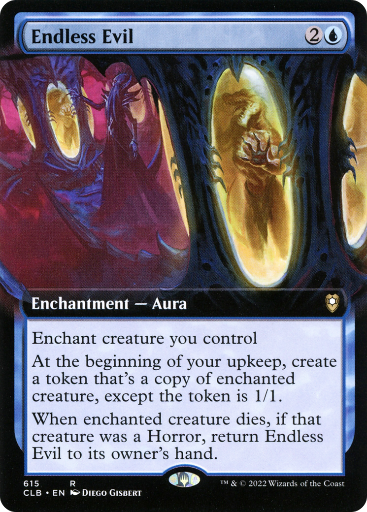 {R} Endless Evil (Extended Art) [Commander Legends: Battle for Baldur's Gate][CLB 615]