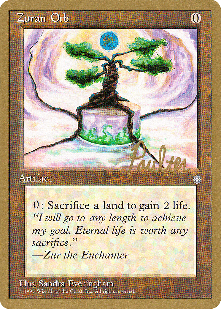 {C} Zuran Orb (Preston Poulter) [Pro Tour Collector Set][GB PTC PP350]