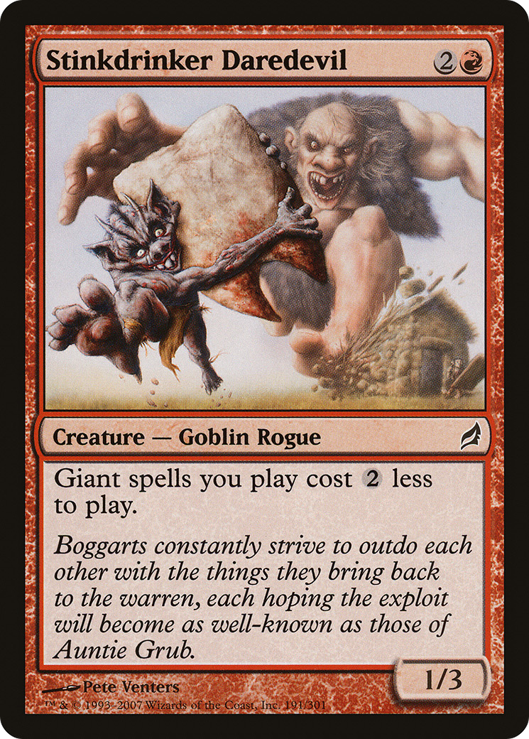 {C} Stinkdrinker Daredevil [Lorwyn][LRW 191] - Misty Mountain Games