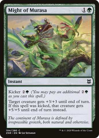 {C} Might of Murasa [Zendikar Rising][ZNR 194]