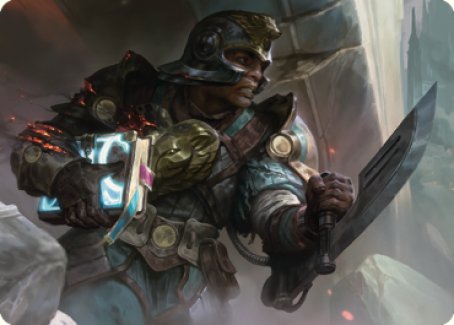 {A} Retrieval Agent Art Card [The Brothers' War Art Series][ABRO 011]