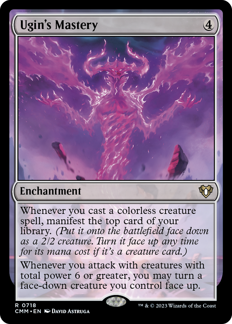{R} Ugin's Mastery [Commander Masters][CMM 718]