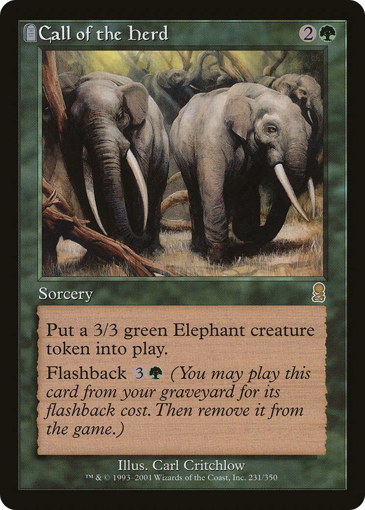 {R} Call of the Herd [Odyssey][ODY 231] - Misty Mountain Games