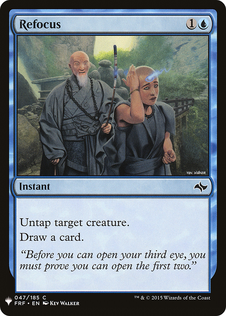 {C} Refocus [Mystery Booster][LS FRF 047]