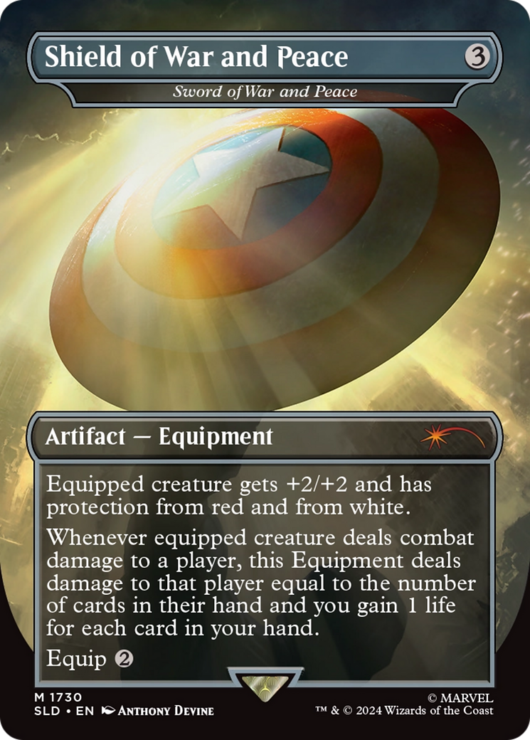 Sword of War and Peace [SLD-1730]  (Borderless) Foil