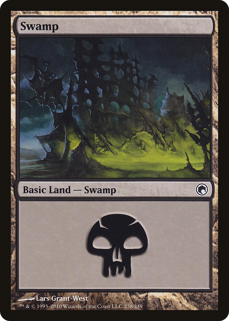 {B}[SOM 238] Swamp (238) [Scars of Mirrodin]