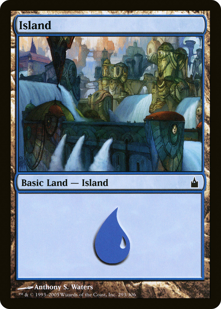 {B}[RAV 293] Island (293) [Ravnica: City of Guilds]