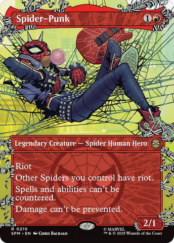 {@@ SPM R} Spider-Punk (0210) (Borderless) [Marvel's Spider-Man] [SPM 210]